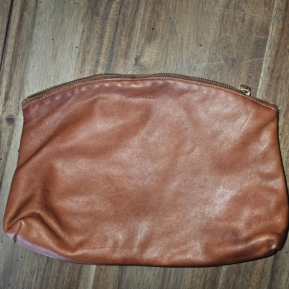 Baggu Leather Pouch